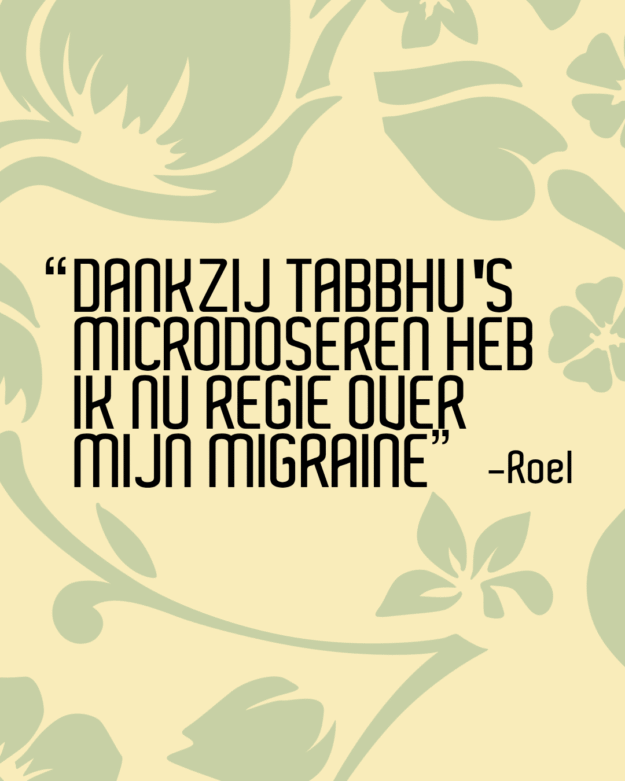 REVIEW MD – MIGRAINE Roel 2 Review Microdoseren bij Migraine | Hanneke Tabbhu, de Psilocybine Therapeut